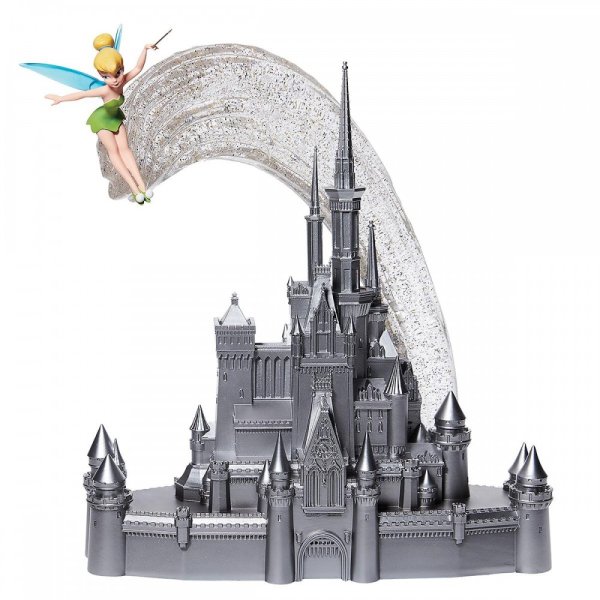 D100 CASTLE WITH TINKER BELL : Enesco France