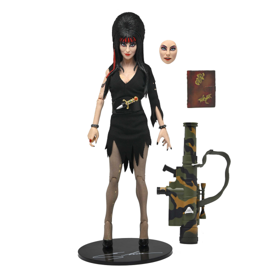 ELVIRA - 8” CLOTHED ACTION FIGURE - COMMANDO ELVIRA ELVIRA - 8” CLOTHED ACTION FIGURE - COMMANDO ELVIRA