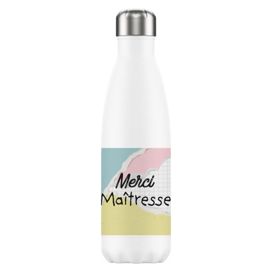 BOUTEILLE ISOTHERMES MERCI MAITRESSE (x 6 ) BOUTEILLE ISOTHERMES MERCI MAITRESSE (x 6 )