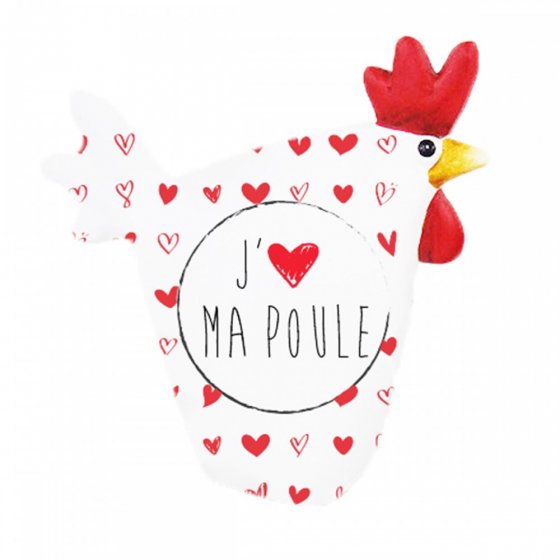 LOT 4 POULE CERAMIQUE J AIME MA POULE LOT 4 POULE CERAMIQUE J AIME MA POULE