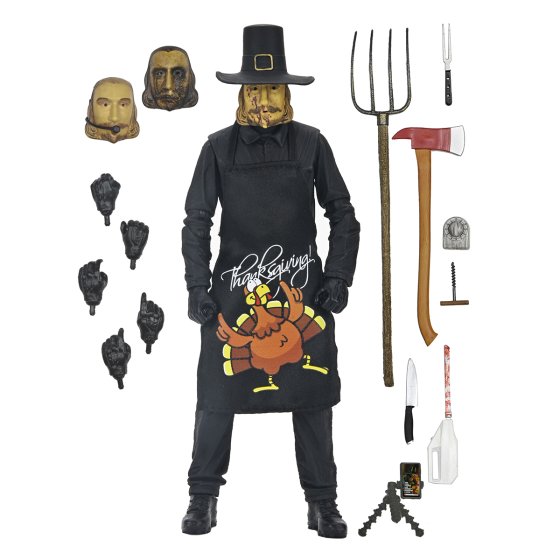 THANKSGIVING - 7” SCALE ACTION FIGURE - ULTIMATE JOHN CARVER THANKSGIVING - 7” SCALE ACTION FIGURE - ULTIMATE JOHN CARVER
