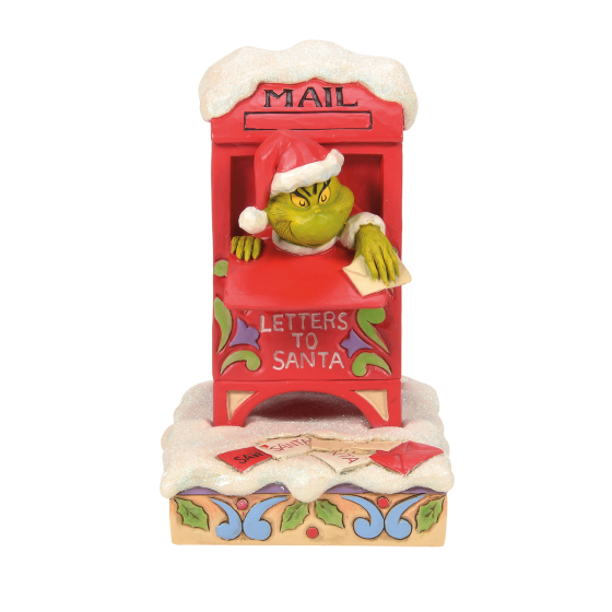 GRINCH IN MAIL BOX GRINCH IN MAIL BOX