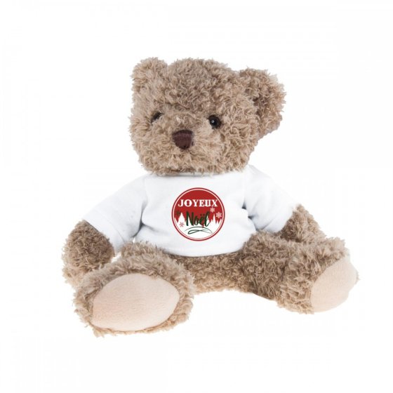 OURS MARRON AVEC TS JOYEUX NOEL (x 12) OURS MARRON AVEC TS JOYEUX NOEL (x 12)