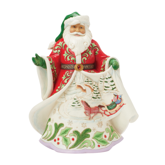 SANTA WINTER SCENE MUSICAL SANTA WINTER SCENE MUSICAL