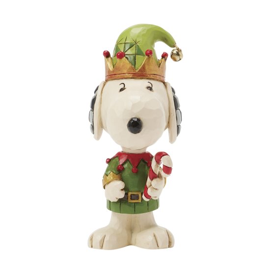 SNOOPY CHRISTMAS ELF MINI FIGURINE SNOOPY CHRISTMAS ELF MINI FIGURINE