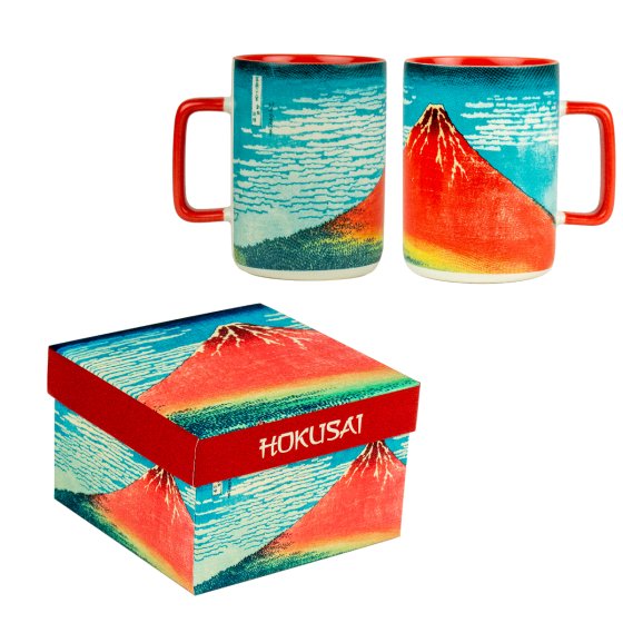 MUG MONT FUJI HOKUSAI DANS BOITE CADEAU REUTILISABLE (x 12) MUG MONT FUJI HOKUSAI DANS BOITE CADEAU REUTILISABLE (x 12)