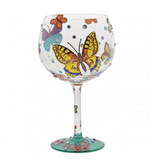 BUTTERFLY GIN GLASS BUTTERFLY GIN GLASS