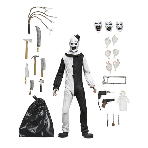 TERRIFIER - 7" SCALE ACTION FIGURE - ULTIMATE ART THE CLOWN TERRIFIER - 7" SCALE ACTION FIGURE - ULTIMATE ART THE CLOWN