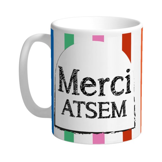 MUG MERCI ATSEM RAYURES (x 12) MUG MERCI ATSEM RAYURES (x 12)