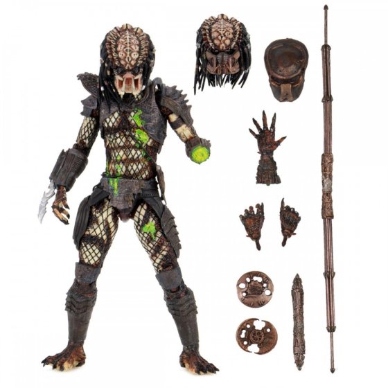 PREDATOR – 7” SCALE ACTION FIGURE – ULTIMATE BATTLE DAMAGED PREDATOR – 7” SCALE ACTION FIGURE – ULTIMATE BATTLE DAMAGED