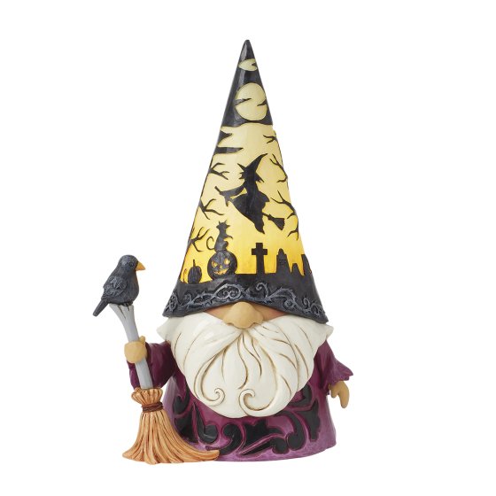 WIZARD WITH LED SCENE FIGURINE WIZARD WITH LED SCENE FIGURINE