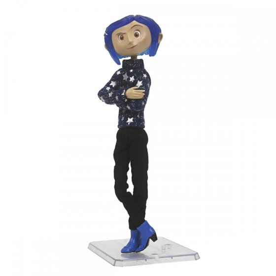 CORALINE FIGURINE CORALINE IN STAR SWEATER 18 CM CORALINE FIGURINE CORALINE IN STAR SWEATER 18 CM