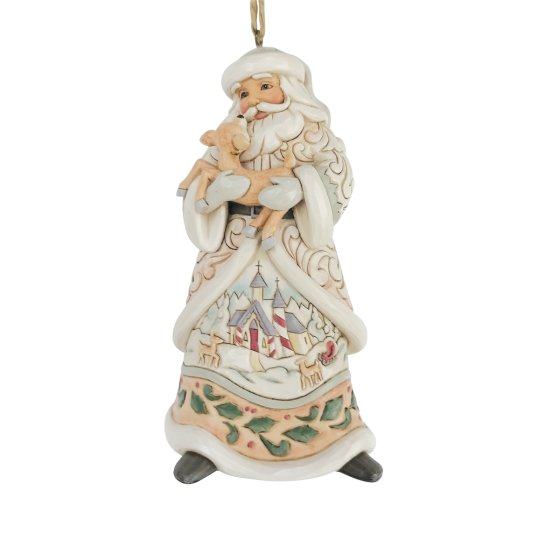 WOODLAND SANTA HOLDING FAWN HO WOODLAND SANTA HOLDING FAWN HO