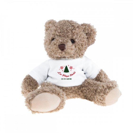 OURS MARRON AVEC TS EN CHEMIN (x 12) OURS MARRON AVEC TS EN CHEMIN (x 12)