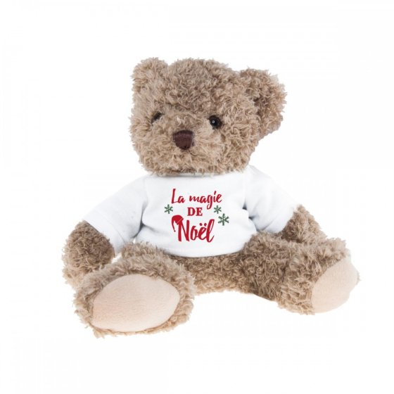 OURS MARRON AVEC TS MAGIE NOEL (x 12) OURS MARRON AVEC TS MAGIE NOEL (x 12)