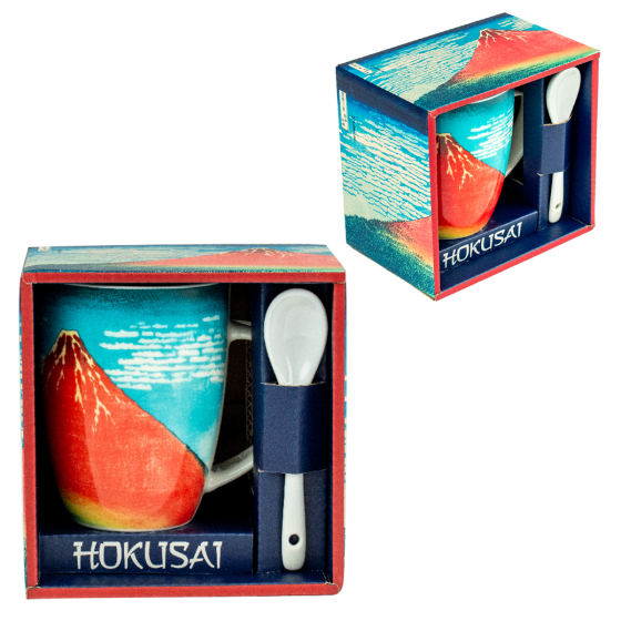 MUG CUILLERE MONT FUJI HOKUSAI (x 12) MUG CUILLERE MONT FUJI HOKUSAI (x 12)